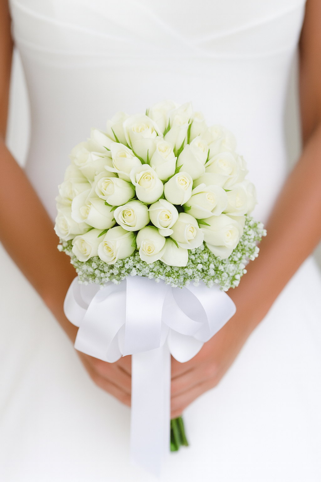 Saf ve Duru Güzellikte Gelin El Buketi